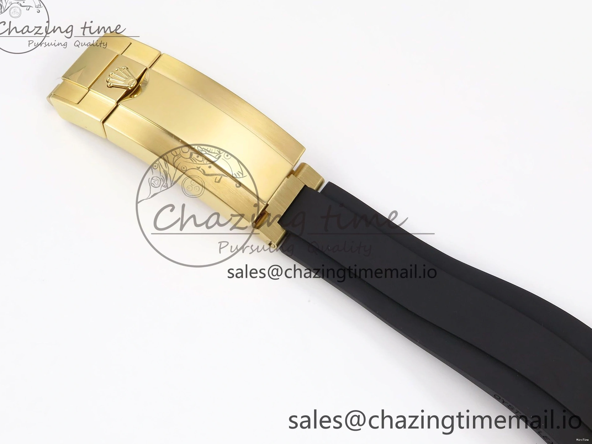 MiroTime 0517 Daytona 126518 QF 1:1 Best Edition YG Black Dial on Oysterflex Strap SH4131 V6（Gain Weight） EasyMatch 1199